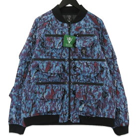 【中古】未使用 South2 West8 サウスツーウエストエイト 2WAYジャケット MR702 Multi-Pocket Zipped 2Way Jacket Poly Camo Printed SStretch Twill 日本製メンズ 71015232