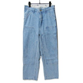 【中古】UNIVERSAL OVERALL ユニバーサルオーバーオール ダブルニー デニムパンツ U2513664-A WNEE DENIM ペインター インディゴ Mメンズ 27113843