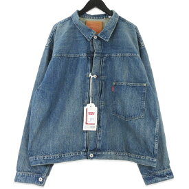 【中古】未使用 Levis Vintage Clothing リーバイス S506XX 1944 Jacket 0039S-0001 YAMPER Tバック デニムジャケット インディゴ 46 1st 復刻 ドーナツボタン 大戦モデル 日本製 カイハラ社 メンズ 99001317