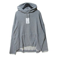 【中古】未使用 Sillage シアージ プルオーバーパーカー SLEC-HDW-GR loop wheel hoodie フーディー スウ…