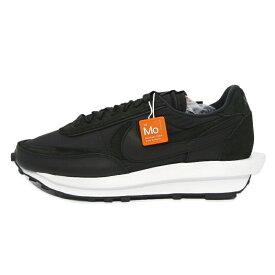 【中古】未使用 sacai × NIKE ナイキ 30cm LD WAFFLE/SACAI BV0073-002 サカイ LD ワッフル 2019年製 コラボ BLACK スニーカー 88000227