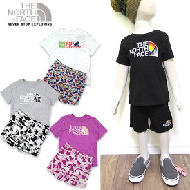 ノースフェイス キッズ 上下組 セットアップ THE NORTH FACE トドラー Toddler Cotton Summer Set 子供 ギフト NF0A55MI