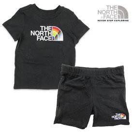 ノースフェイス キッズ 上下組 セットアップ THE NORTH FACE トドラー Toddler Cotton Summer Set 子供 ギフト NF0A55MI