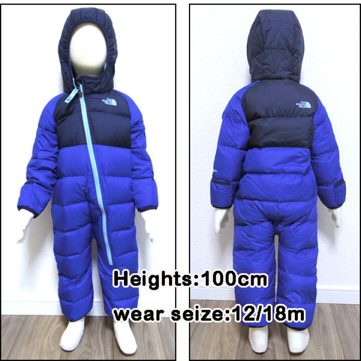 楽天市場】ノースフェイス キッズ THE NORTH FACE ダウン スノースーツ 
