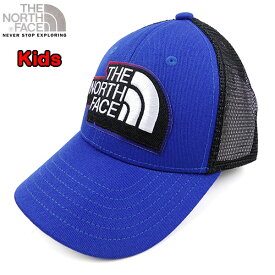 ノースフェイス キッズ 帽子 子ども メッシュ キャップ THE NORTH FACE Kids Mudder Trucker Hat 2024春夏 新作