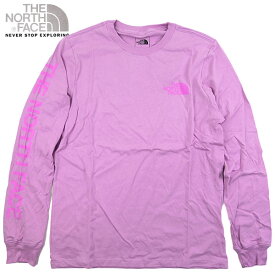 ノースフェイス レディース Tシャツ 長袖 ロンt THE NORTH FACE HIT GRAPHIC T 袖プリント NF0A81U8 2024春夏 新作 usa