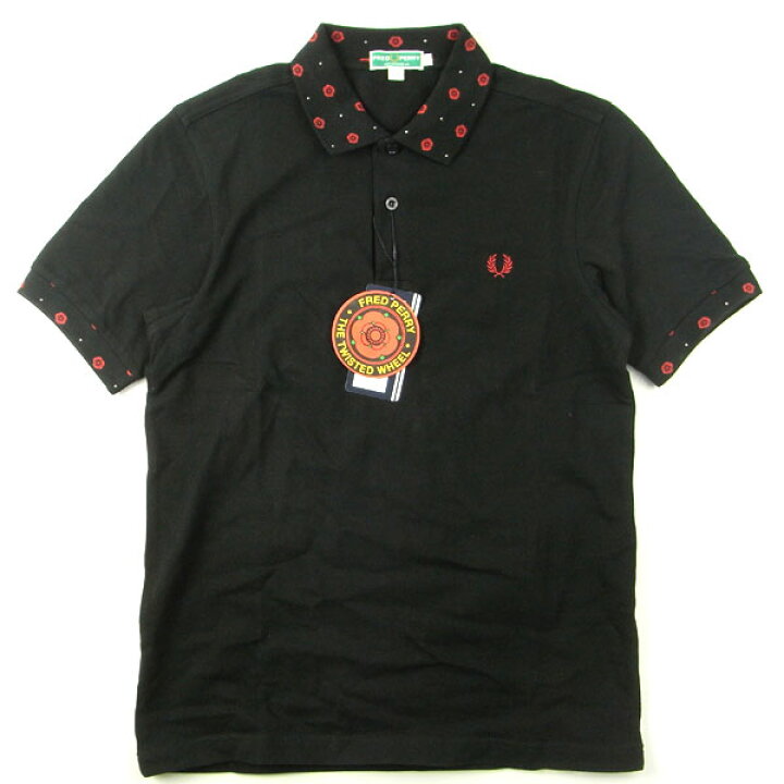 楽天市場】フレッドペリー ポロシャツ メンズ 半袖 M3344 Rose Print 