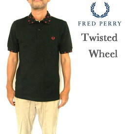フレッドペリー ポロシャツ メンズ 半袖 M3344 Rose Print Collar Shirt FRED PERRY ローズプリント