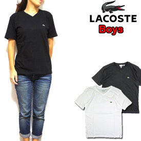 ラコステ LACOSTE キッズ Tシャツ TJ1788 BOYS V-NECK T ボーイズ ロゴ