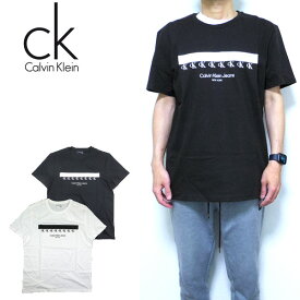 カルバンクライン Tシャツ 半袖 メンズ ジーンズ Calvin Klein Jeans CK Chest Crew ブランド 40GM881 春夏 アウトレット