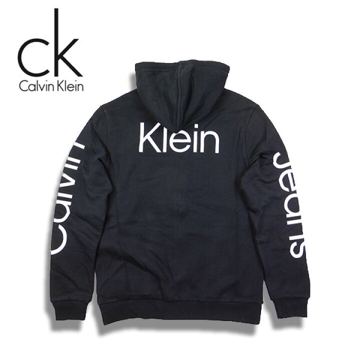 楽天市場】カルバンクライン メンズ パーカー スウェット ジップ  