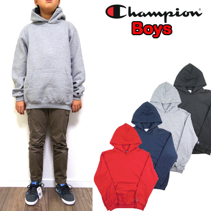 楽天市場】チャンピオン パーカー キッズ プルオーバー Champion USA  