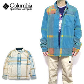 コロンビア アウター フリース シャツ ジャケット メンズ columbia Steens Mountain Printed Shirt Jacket 2054673