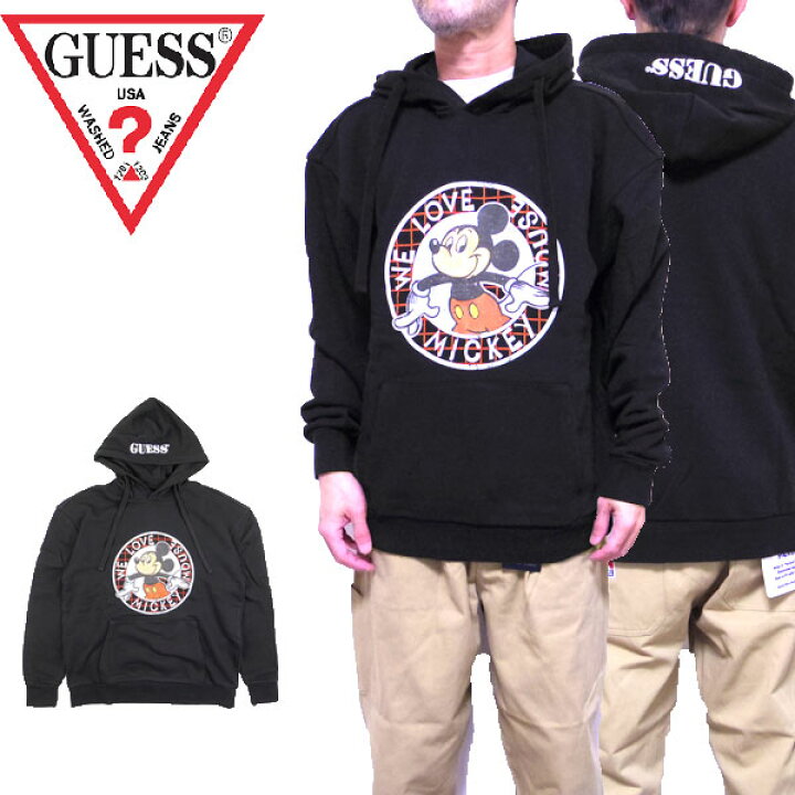 楽天市場】ゲス GUESS パーカー ディズニー メンズ レディース  