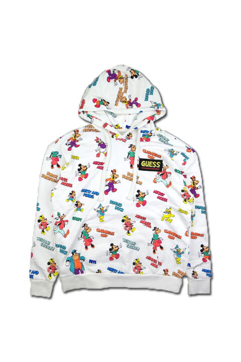 楽天市場】ゲス GUESS パーカー ディズニー メンズ レディース 