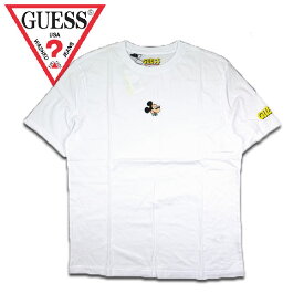 ゲス GUESS Tシャツ ミッキー ディズニー メンズ レディース ミニミッキー 半袖 ML2K7771DM ブランド