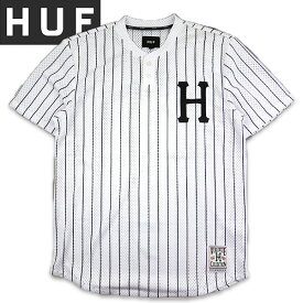 ハフ HUF Tシャツ 半袖 メンズ BRONX HENLEY ヘンリーネック ベースボール ジャージー KN00089 2023