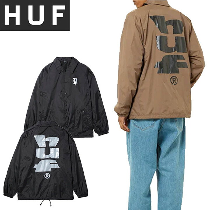 楽天市場】ハフ ジャケット メンズ HUF コーチジャケット MEGABLAST 