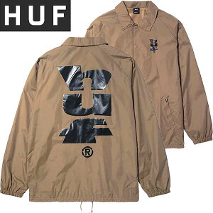 �n�t �W���P�b�g �����Y HUF �R�[�`�W���P�b�g MEGABLAST COACHES JACKET �i�C�����W���P�b�g �A�E�^�[ ���� �X�g���[�g �X�P�[�^�[ �u�����h JK00420 �Z�[��
