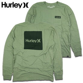 ハーレー tシャツ メンズ 長袖 ロンT HURLEY ONE&ONLY SOLID FB DC5186 ブランド USA バックプリント