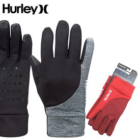 ハーレー グローブ 手袋 メンズ HURLEY ONE & ONLY MULTI-USE GLOVE ブランド スマホ 伸縮性 速乾性 HIGM005