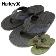 ハーレー サンダル メンズ HURLEY FASTLANE MOLDED SANDAL ビーチサンダル レザー調 ヌバック 軽量 スポ…