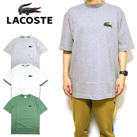 ラコステ tシャツ 半袖 レディース メンズ LACOSTE オーバーサイズ TH0062 2023春夏 ルーズフィット リアルクロコ セール