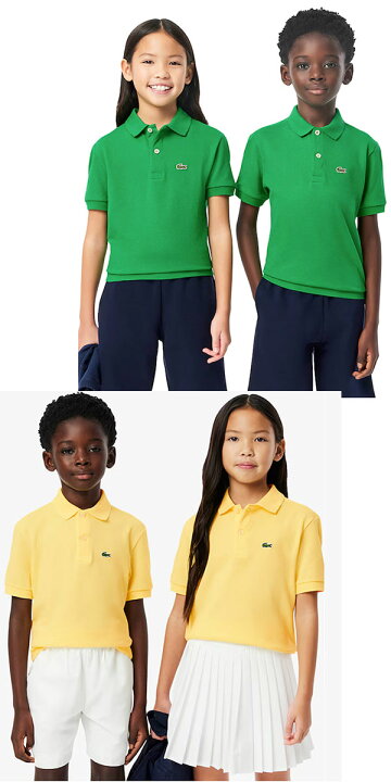 楽天市場】ラコステ キッズ ポロシャツ 半袖 LACOSTE ボーイズ BOYS 