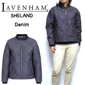 ラベンハム レディース アウター ショート丈 キルティング ジャケット SHELAND LAVENHAM MA-1 ブランド