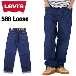 ���[�o�C�X LEVIS 568 �X�e�C���[�Y �W�[���Y STAY LOOSE STRAIGHT JEANS �_�[�N�C���f�B�S VIVID DREAMS 290370054