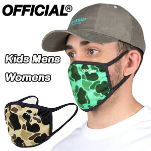 �}�X�N �u�����h �I�V���� Official ���j�Z�b�N�X Duck Camo Face Mask �R�b�g�� �q���p �􂦂� OF20-9201