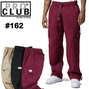 �v���N���u PRO CLUB �X�E�F�b�g�p���c �J�[�S �w�r�[�E�F�C�g �����Y Heavyweight Fleece Cargo Pants 162 �Z�[��