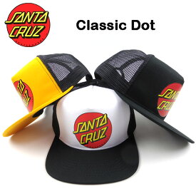 サンタクルーズ キャップ メンズ 帽子 SANTA CRUZ CLASSIC DOT クラシックドット ブランド スケボー