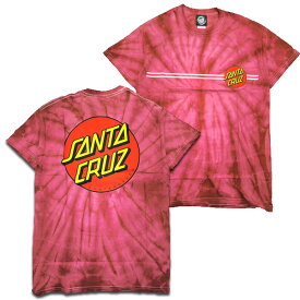 サンタクルーズ Tシャツ メンズ SANTA CRUZ 半袖 クラシックドット Classic Dot タイダイ ブランド