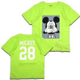 ミッキー キッズ tシャツ 半袖 スペリオール Superior Mickey 28 コラボ ミッキーマウス