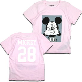 ミッキー キッズ tシャツ 半袖 スペリオール Superior Mickey 28 コラボ ミッキーマウス
