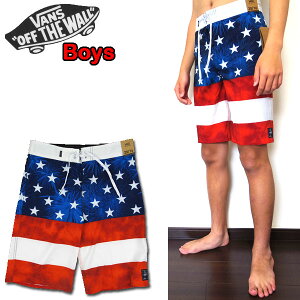 ���@���Y VANS �o���Y �L�b�Y ���� �T�[�t�p���c BOYS ERA BOARDSHORT �A�����J���� �{�[�h�V���[�c �q�� �j�̎q �W���j�A ���� �X�g���b�` USA���f��