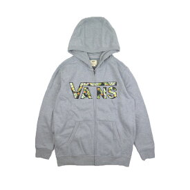 バンズ パーカー キッズ ジップ 男の子 スケボー ブランド VANS スウェット BOYS CLASSIC ZIP HOOD 裏起毛