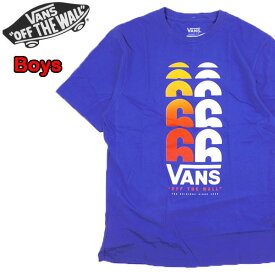 バンズ キッズ Tシャツ VANS ボーイズ BOYS 66 HORIZONS TEE ブランド 春夏　ロゴ 半袖