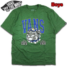 バンズ キッズ Tシャツ 半袖 ボーイズ VANS BOYS VARSITY BULLDOG TEE ブランド 2023春夏 新作 スケボー