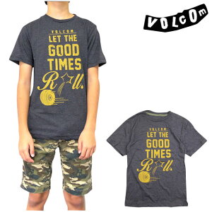 �{���R�� �L�b�Y VOLCOM T�V���c �{�[�C�Y YOUTH GOOD TIMES TEE �W���j�A �e�B�[�V���c