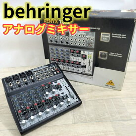 【中古】ベリンガー アナログミキサー 12チャンネル エフェクト搭載 XENYX 1202FX ブラック