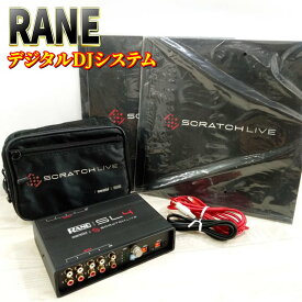 【中古】RANE デジタルDJシステム serato SCRATCH LIVE SL4