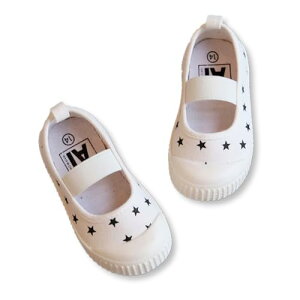 上履き 星 幼稚園 保育園 学校 キッズ 室内履き 入園 新学期 スクール シューズ 上靴 靴 スター 柄 (星, 日本の靴のサイズ寸法, キッズ, 数値, 19.0 cm)
