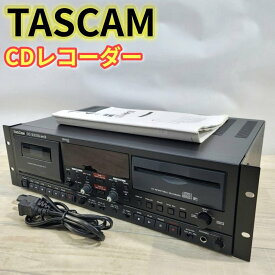 【中古】TASCAM CDレコーダー/カセットコンビネーションデッキ CC-222SLMK2