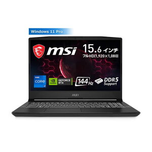 MSIm[gp\R Pulse GL66 12U [ 15.6^(144Hz) / tHD / i7-12700H / RTX 3070 Ti/RAM:32GB / SSD:1TB / Windows 11 Pro ]