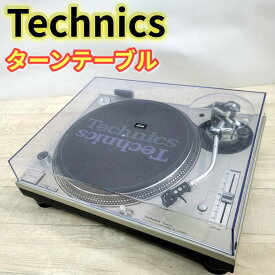 【中古】Technics クォーツシンセサイザーD.D.プレーヤー シルバー SL-1200MK5-S
