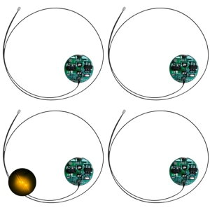 �ɏ�LED ���[�h�� 1�{ ���C�X�C�b�` �d�� 4�Z�b�g �_�� �_�� �{�^���d�r (CR927�Ή�) �͌^ �v�����f�� �t�B�M���A �W�I���} ���C�g (�C�G���[ 1)