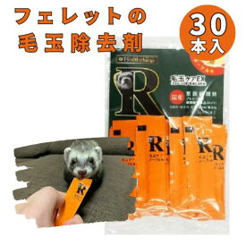 ヘルスチャージR フェレット 毛玉 除去 剤 毛玉 ケアEX フェレット 防腐剤 着色料 国産 75g 2.5g 30本 セルロース 亜麻仁油 小分け 国産 日本 バイト 使い切りタイプ　 NC エヌシー ヘルスチャージ