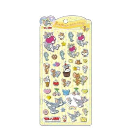 トムとジェリー うるちゅるポップシール 2 クラックス CRUX うるちゅる ポップシール ぷっくり 立体 正規品 136839